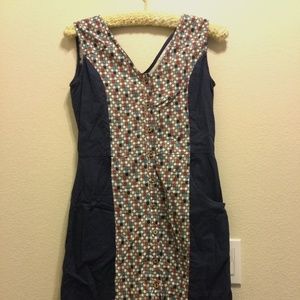 MODCLOTH MATA TRADERS S Kyoto Colorblock Dress